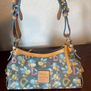 Dooney & Bourke black bumble bee shoulder bag